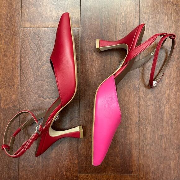 Alohas Cinderella Lipstick Red Magenta, Size 8/8.5 (39) - Picture 5 of 16